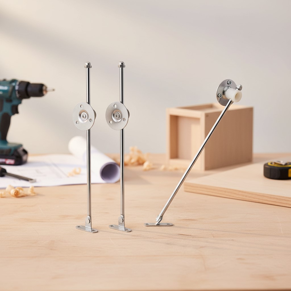 Support Hinges Flat Door Arm F - Brand Hardware Furniture ulasan dan harga